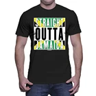 Мужская футболка прямого покроя из Ямайки-раста, хипстерская брендовая одежда в стиле Харадзюку