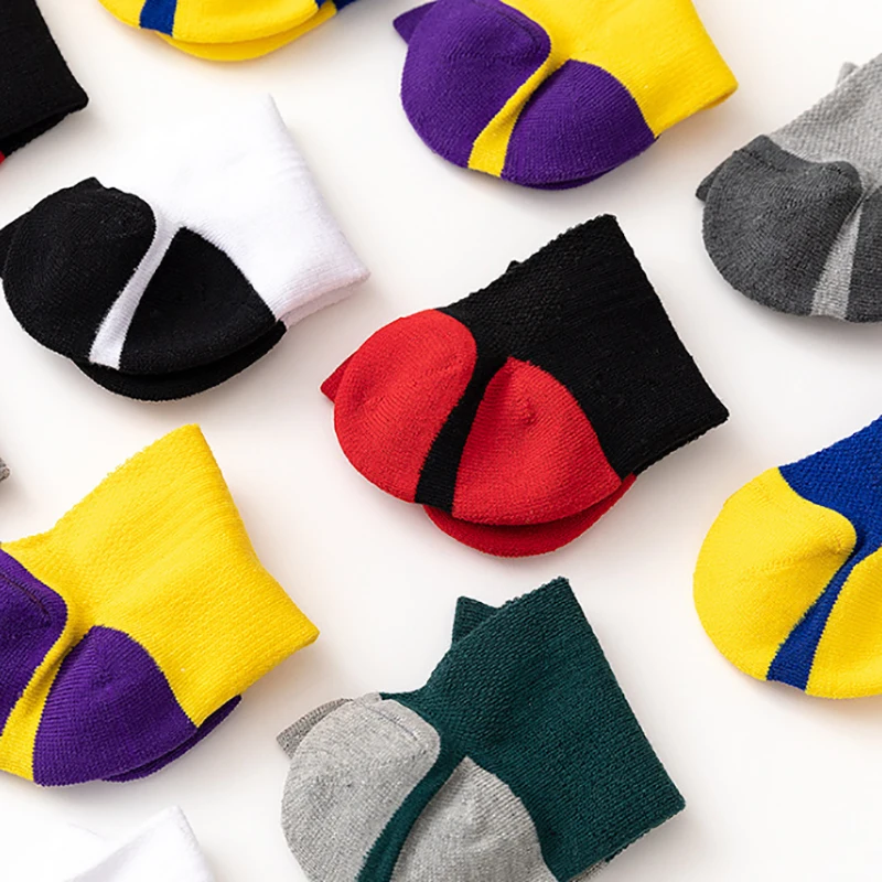 Новые Носки мужские Короткие полусапожки разных цветов дышащие спортивные носки
