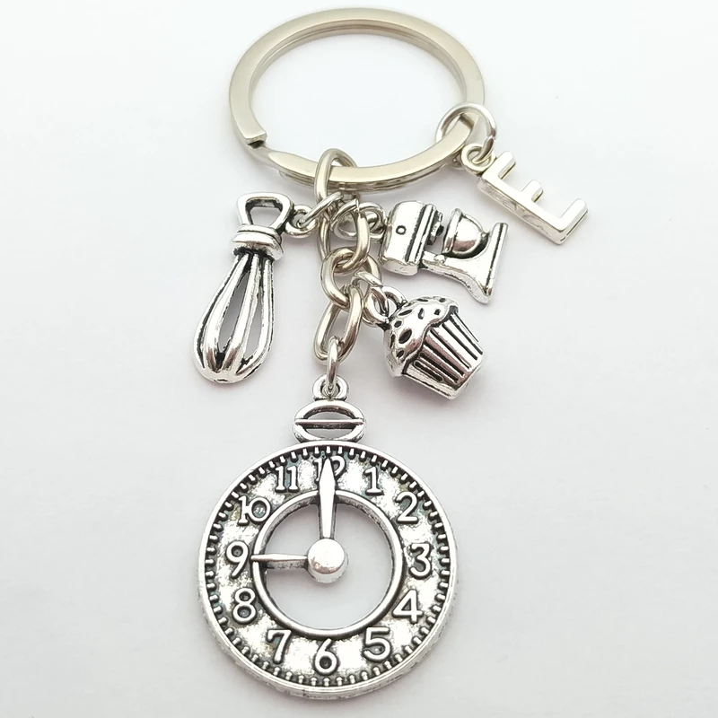 1 шт букв A-Z приготовления брелок шеф-повара книга торт шарм пекарь подарок