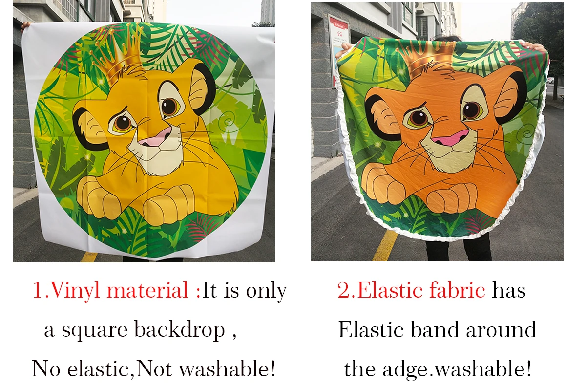 

Customize 2X200CM covers elastic fabric