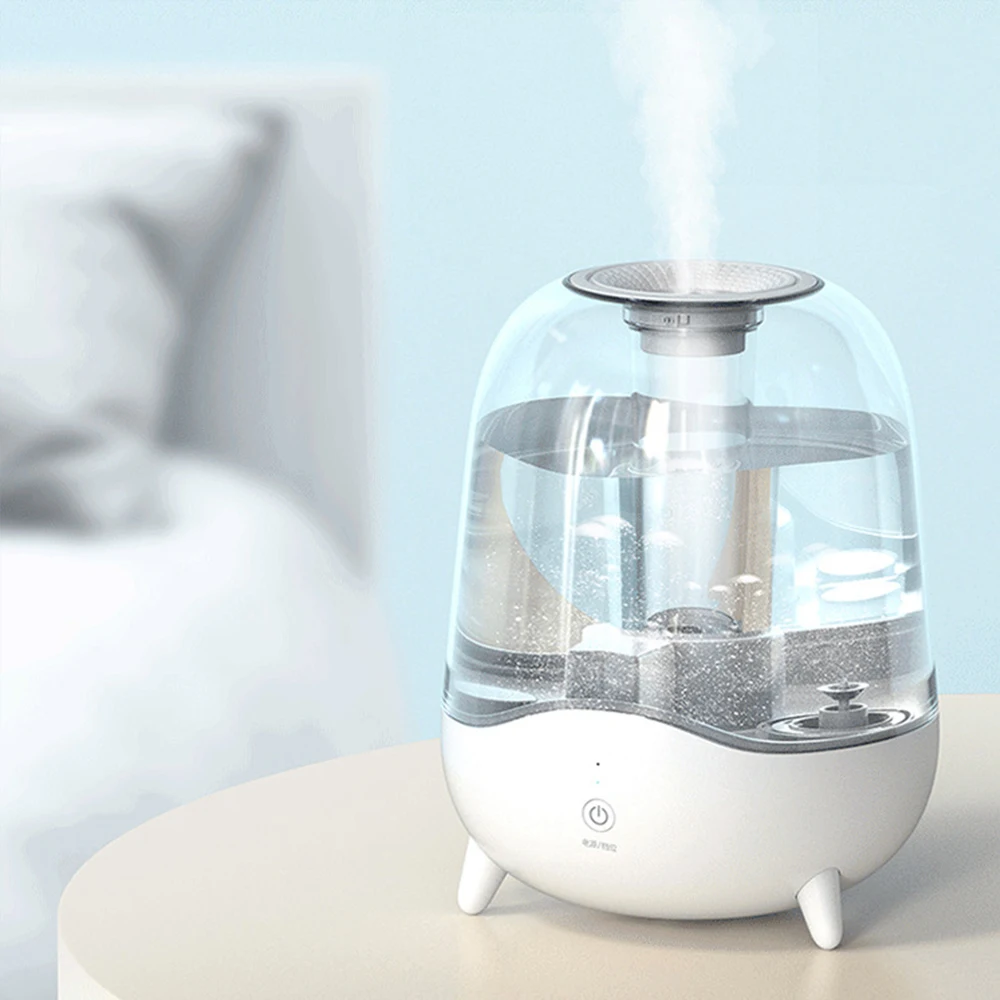 Ультразвуковой бесшумный домашний увлажнитель воздуха Xiaomi 5L большой емкости