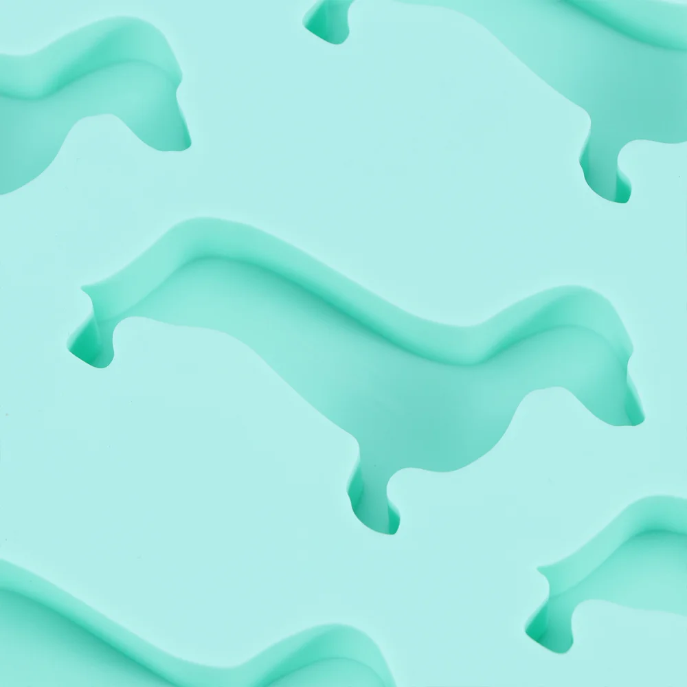 

Dog Ice Maker Creative Silicone Ice Cube Tray Mold DIY Silicone Mold Sky Blue