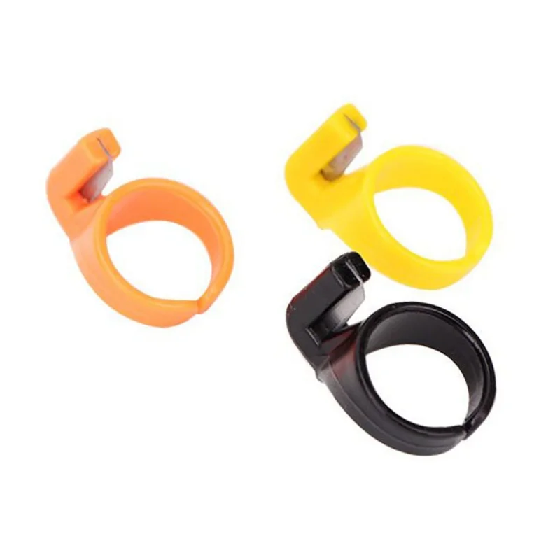 1 шт./лот рыболовная леска для гребли режущее кольцо на палец рыболовный резак