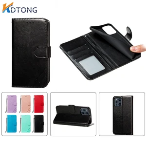 solid color embossed leather case for oppo a54 a74 a93 a94 find x3 lite realme 8 f19 reno 5 z 6 pro plus cute phone cases cover free global shipping