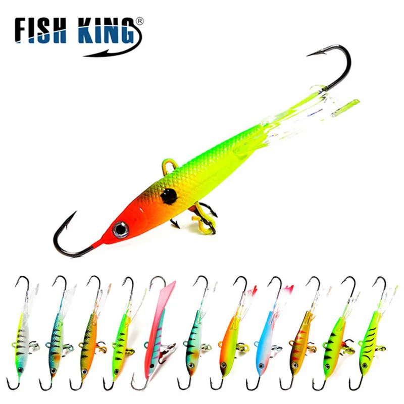 Рыбий король зимняя ледяная рыболовная приманка 3D глаза красочная AD Sharp жесткая