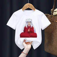 inuyasha funny boy girl t shirts kid children anime gift present little baby harajuku clothesdrop ship