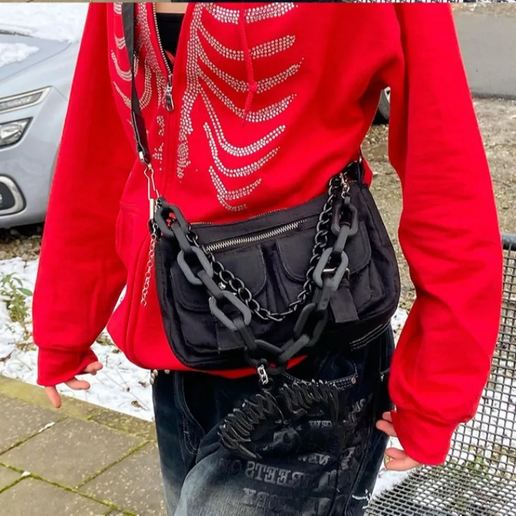 Женская толстовка в стиле Харадзюку T79 с перфорацией цветная уличная одежда -