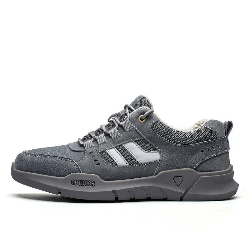 

Pig Skin Genuine Leather Mens Casual Shoes Wear Resistant Rubber Man Leisure Leather Shoes Luxury For Male Canvas shoe