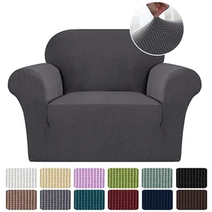 4 types armchair cover elastic sofa cover for living room stretch furniture slipcover for chairs 1 seat couch cover case free global shipping