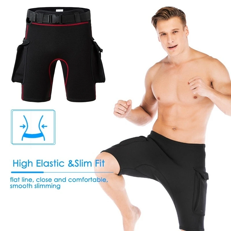 Мужские и женские регулируемые 2 мм неопреновые шорты для дайвинга купальный