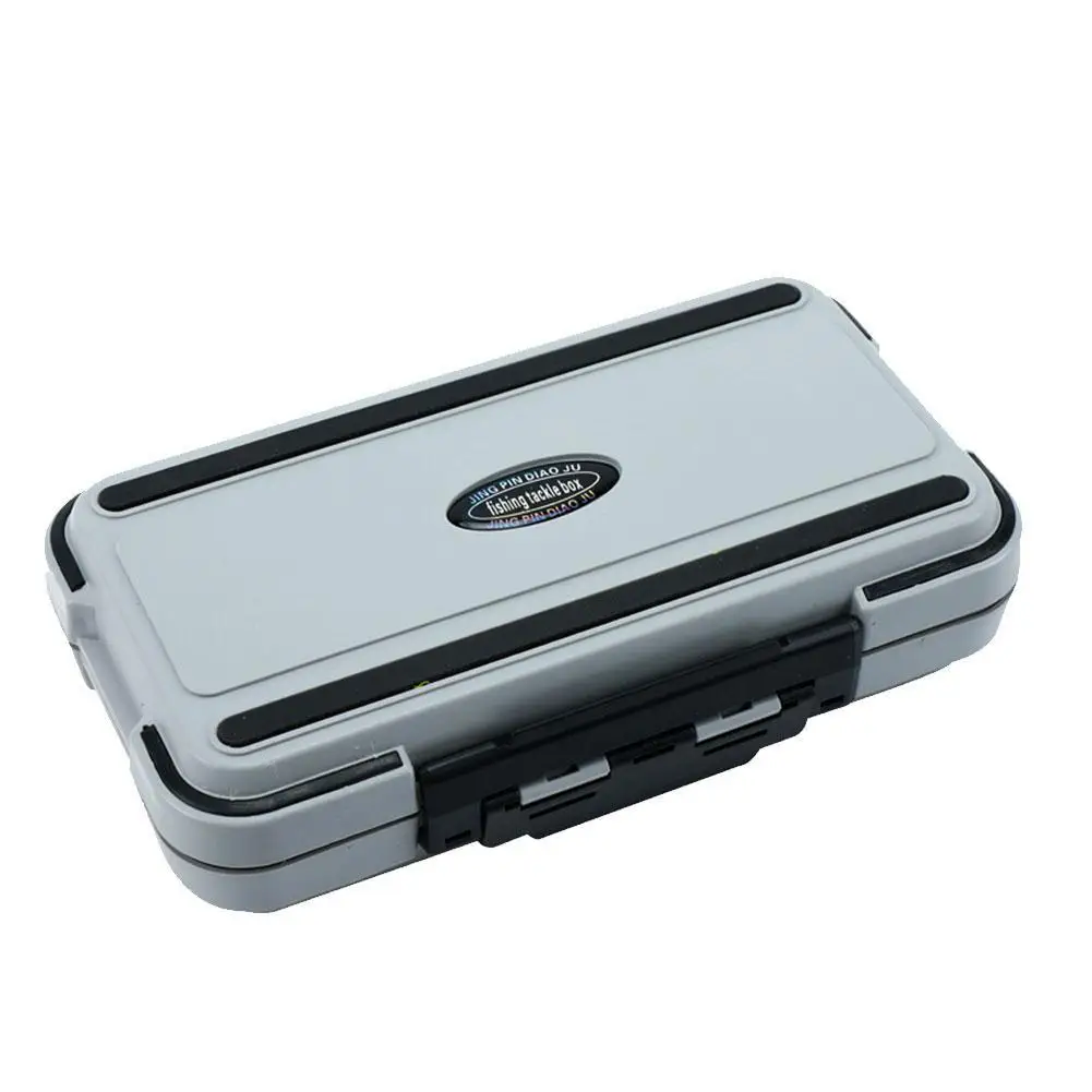 

Waterproof Fishing Tackle Box Double-Sided Bait Lure Up Box Fishing Storage Hook Box Carp Fishing Fly Hook Accessories Fish E5S2