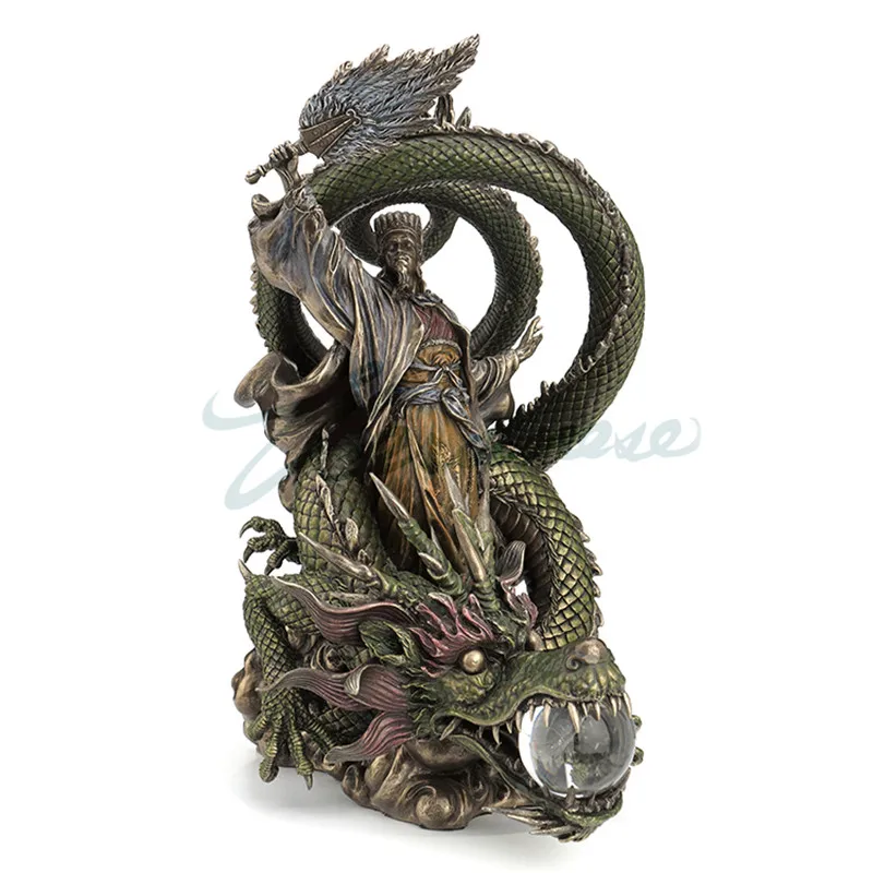 Китайский стиль Романтика трех царств герой персонажи скульптура ZHUGE LIANG езда