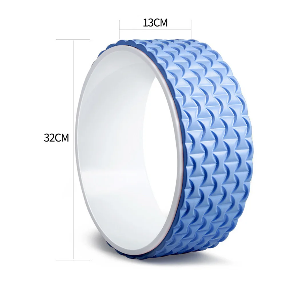 

Yoga Pilates Circle TPE Yoga Fitness Roller Wheel Back Training Tool Slimming Magic Waist Shape Pilates Ring