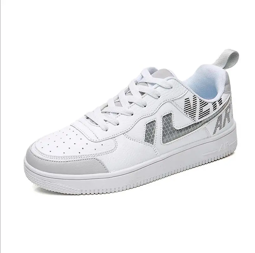 

Men Brand noctilucent High Quality Leather Fashion Sneakers Men Casual Shoes Footwear Flat Male Walking Shoes Man Designer Shoes