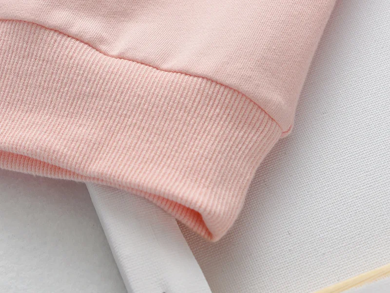 Lememogo Spring Fall Winter Baby Girls Shirts Clothing Kids Cartoon Solid Pink Long Sleeve Lace Bow Tops Toddler Gift Clothes