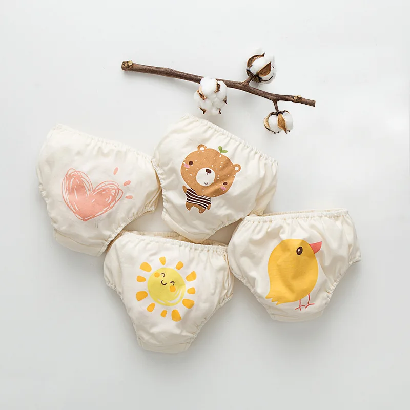 Хлопковые детские трусики для мальчиков и девочек дизайнерские брюки