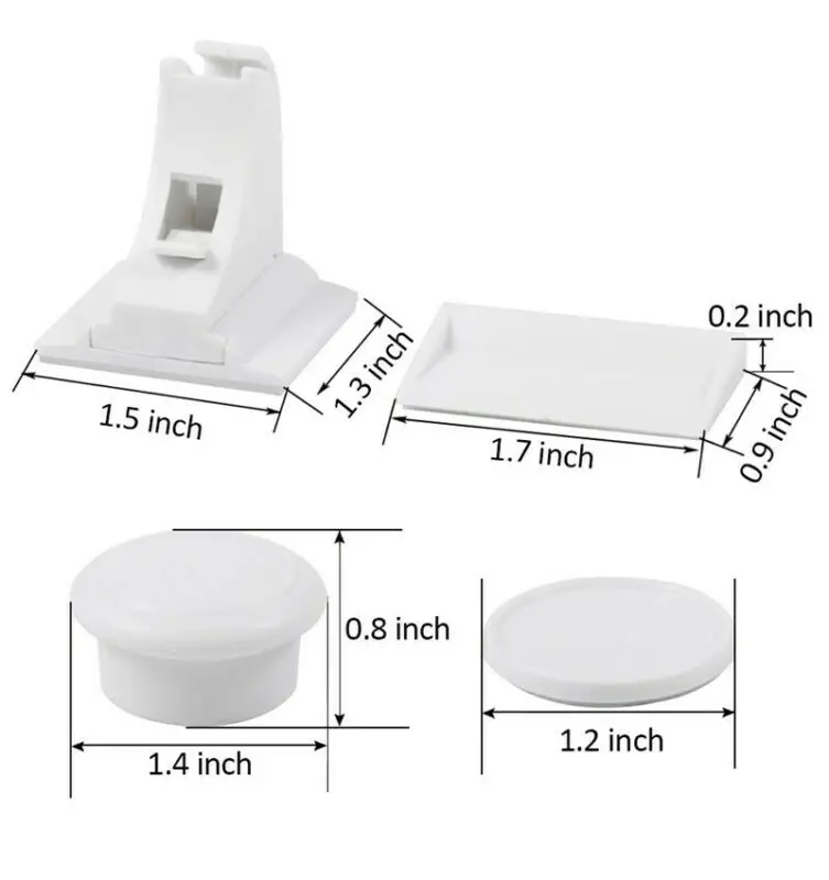 Магнитный Невидимый замок для шкафа детей домашних животных 4/8 шт. | Мебель