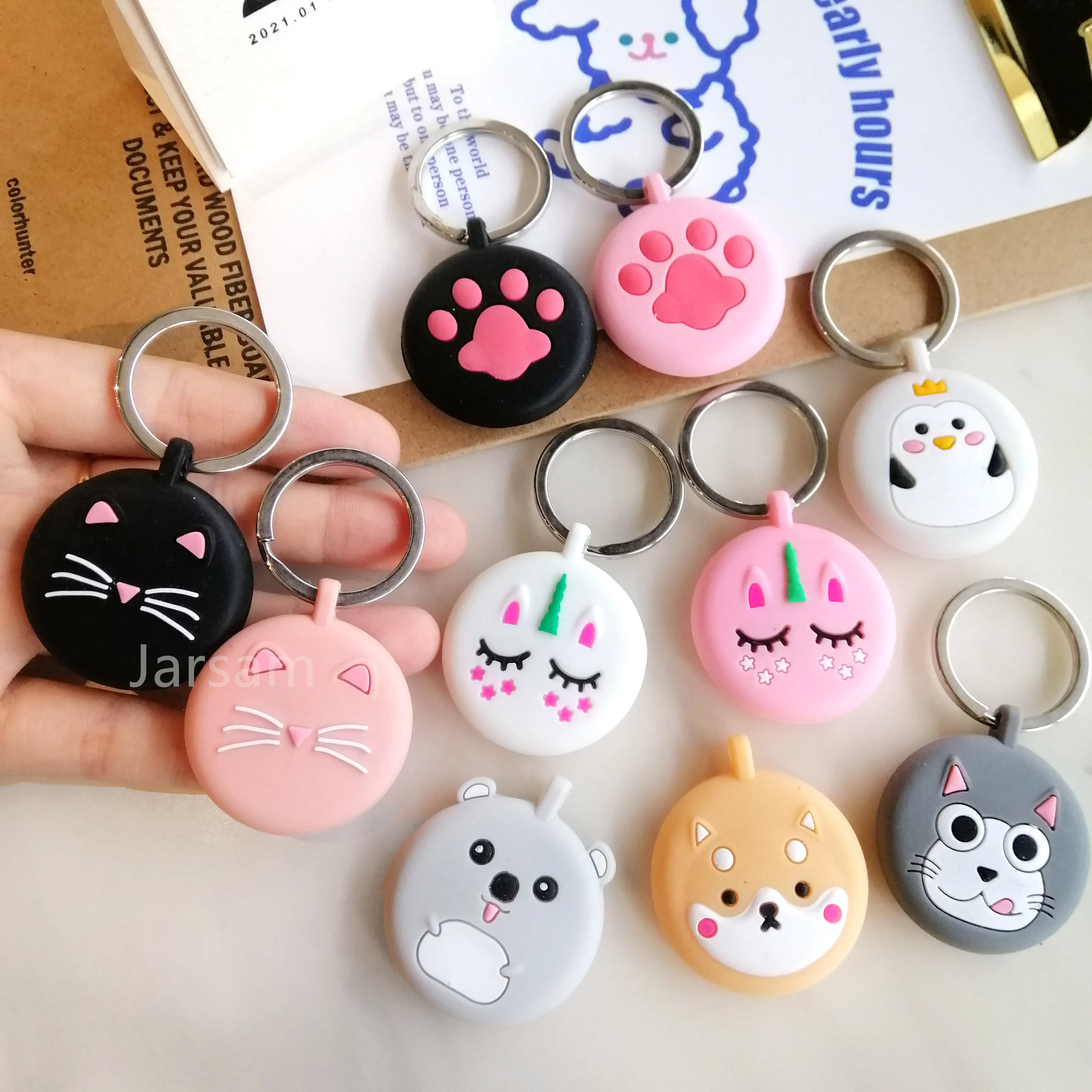 

Защитный чехол для AirTag, силиконовый защитный чехол-бампер, совместимый с AirTag Tracker Buckle