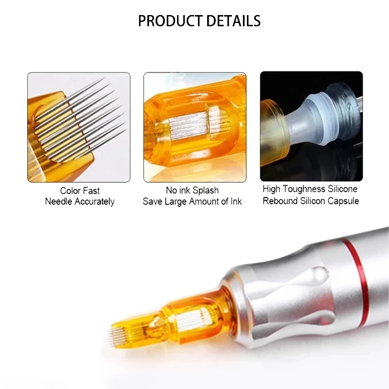 Тату-машинка вращающаяся с картриджем и иглой | Красота здоровье