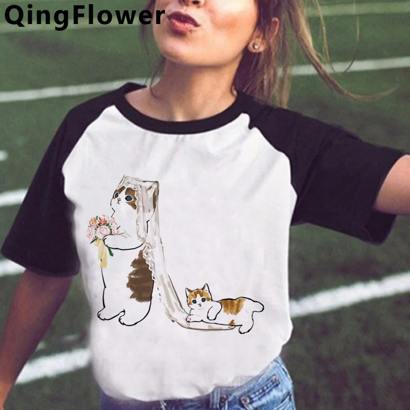 

Kawaii Cat top tees female tumblr japanese ulzzang harajuku kawaii Shirt graphic tees women vintage
