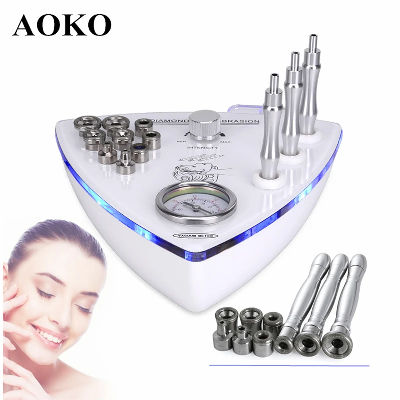 Аппарат для микродермабразии AOKO 3 в 1 вакуумный аппарат удаления черных