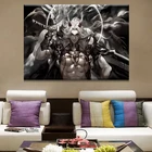 Аниме игра геншин ударт аратаки Итто Косплей настенный постер HD Печать коллекция домашнего декора декоративное искусство подарок