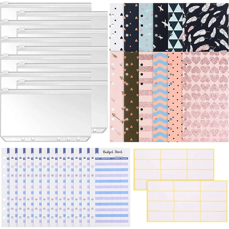 

36 A6 связующего бюджете конверт Системы бюджетного планирования блокнот, для любого случая, легко носить с собой, для дома, офиса,