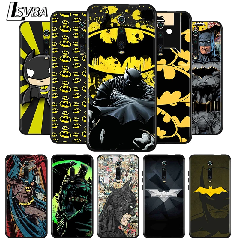 

COOL Batman Silicone Cover For Redmi 9C 9T 9I 9AT 9A 9 8A 8 7A 7 6A 6 5 A 4X Prime Pro Plus Black Soft Phone Case