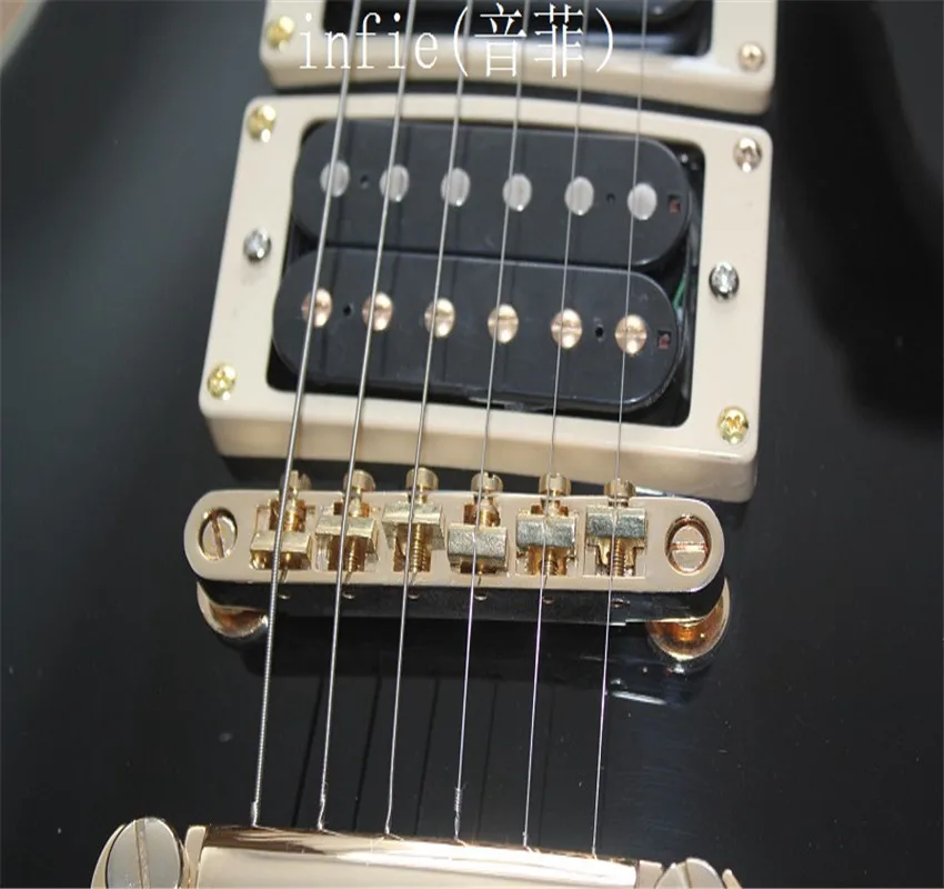 Wholesale Top quality 6 strings electric guitar custom - three pieces of pick-up with gold hardware | Спорт и развлечения