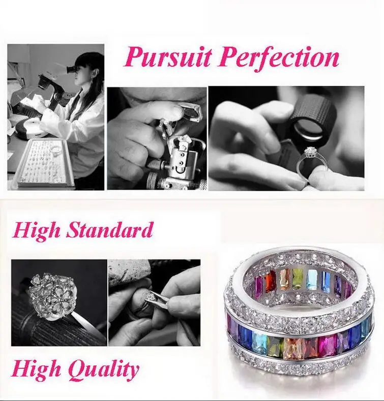 Вечный сапфир рубиновый Перидот кунцит топаз 925 пробы серебро для мужчин t