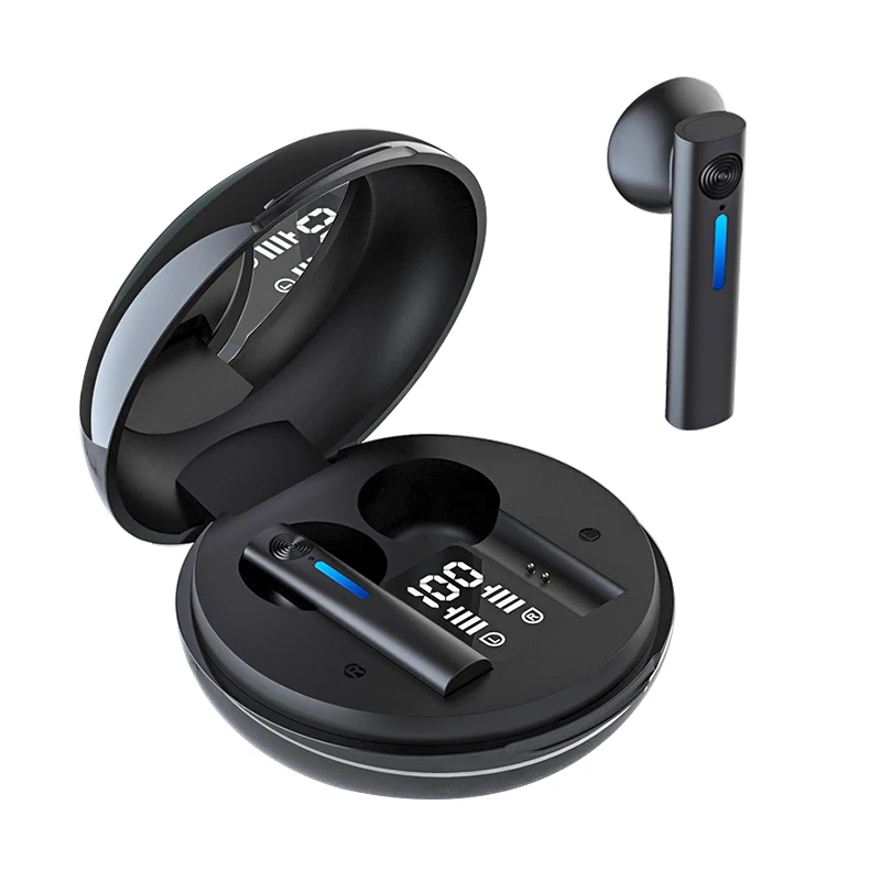 Беспроводная Bluetooth-гарнитура с микрофоном и шумоподавлением 5 0 | Электроника