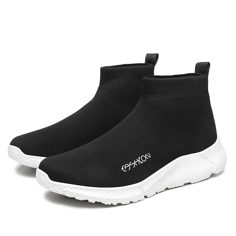

Large size ultralight summer breathable lazy basketball casual sports running shoes walking shoes socks shoes light shoes men