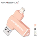 Новый флеш-накопитель WANSENDA Usb 3,0 OTG Usb, 8 ГБ, 16 ГБ, 32 ГБ, 64 ГБ, 128 ГБ