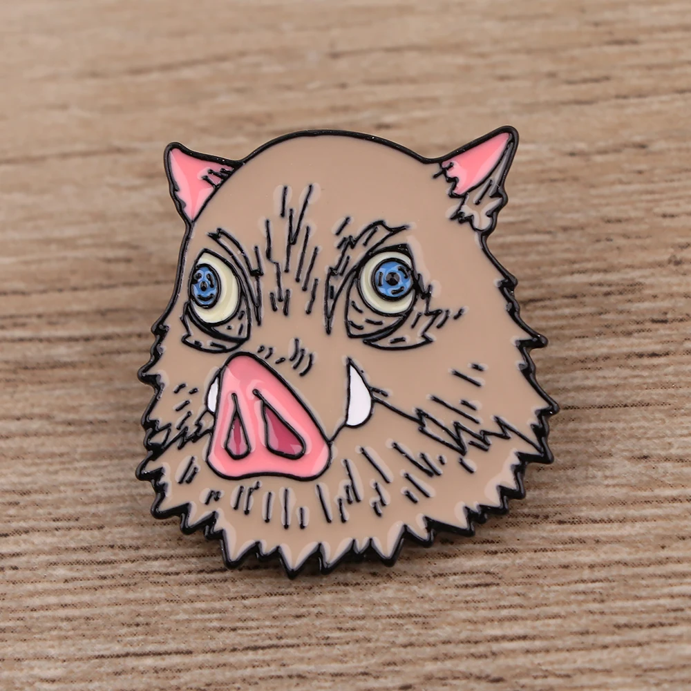 

BG1832 Kimetsu No Yaiba Demon Slayer Brooch Anime Character Enamel Pins Badges Brooches Anime Backpacks Lapel Pin Jewelry