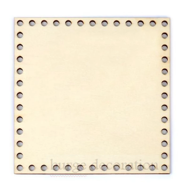 Набор из 4 деревянных корзин ручной работы 20 см | Дом и сад