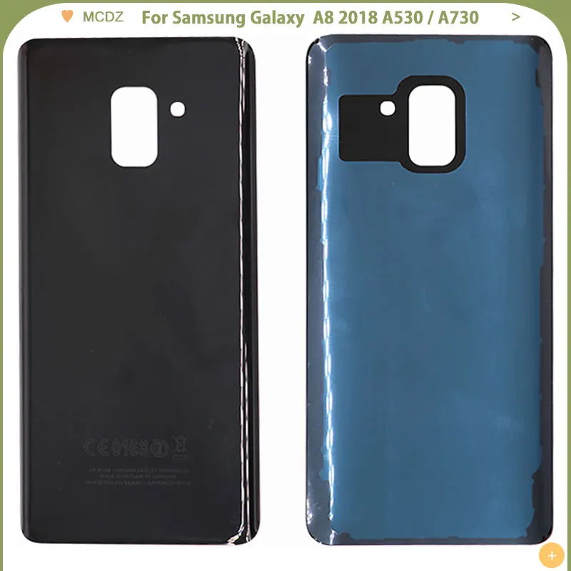 Новый чехол A8 для аккумулятора A530 A730 задняя крышка Samsung Galaxy 2018 / Plus панель задней