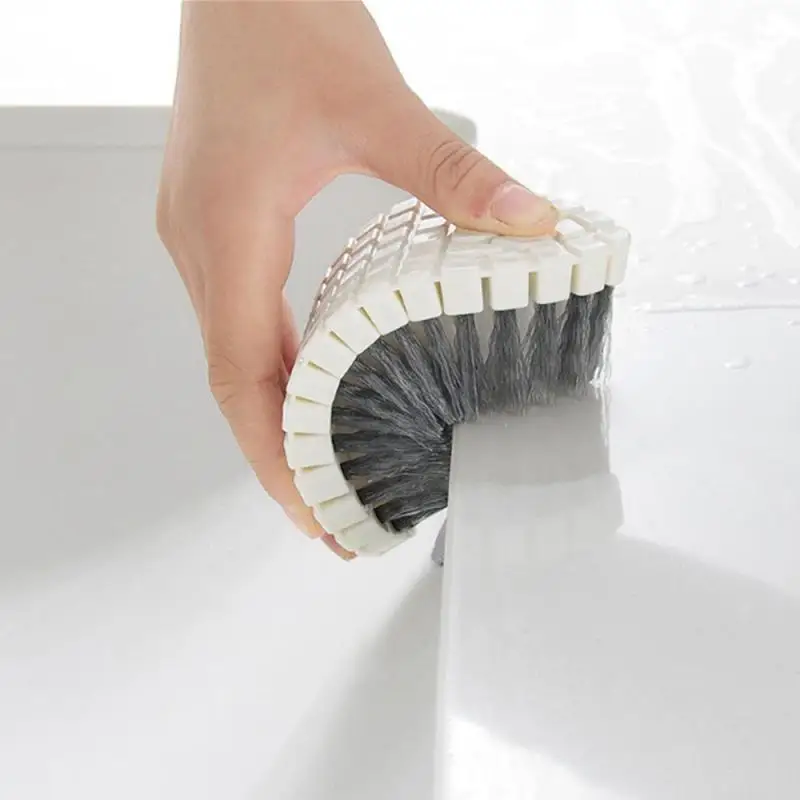 

New Kitchen Hand Scrub Brush Flexible Stove Corner Bendable Scrubber Sweeping Scrubbing Brush kechen clening