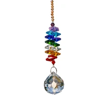 hd 30mm chandelier crystal ball suncatcher rainbow maker window hanging ornament chakra cascade sun catcher home garden decor