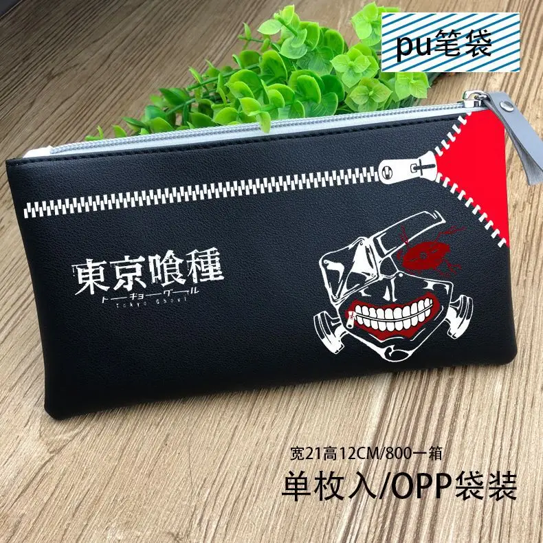 Tokyo Ghoul Аниме атака на титановых крыльях свободы красочные печатные с бумажником Длинный кошелек на молнии - Цвет: Tokyo Ghoul