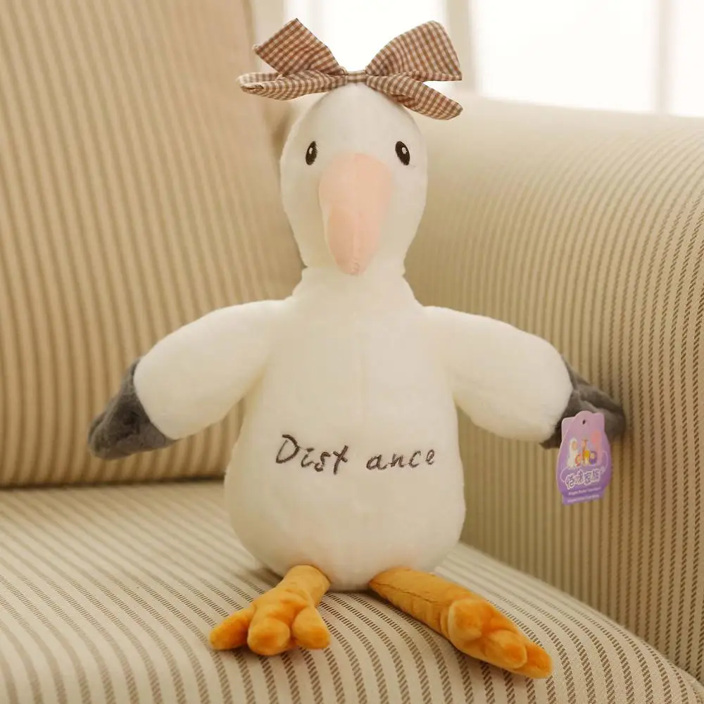 Мультяшная Чайка плюшевые игрушки кукла милая мягкая Набивная игрушка подушка