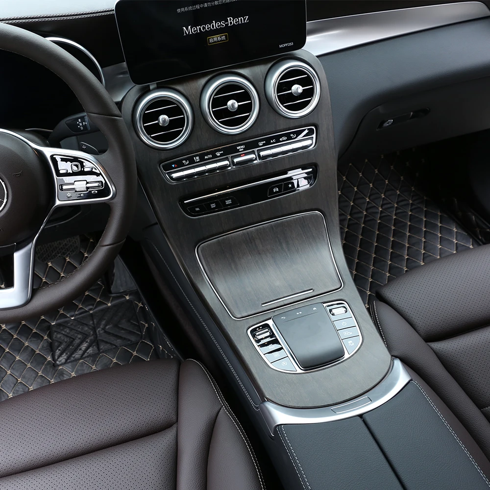 Автомобиль Центральной Консоли панельная Накладка для коробки передач отделка