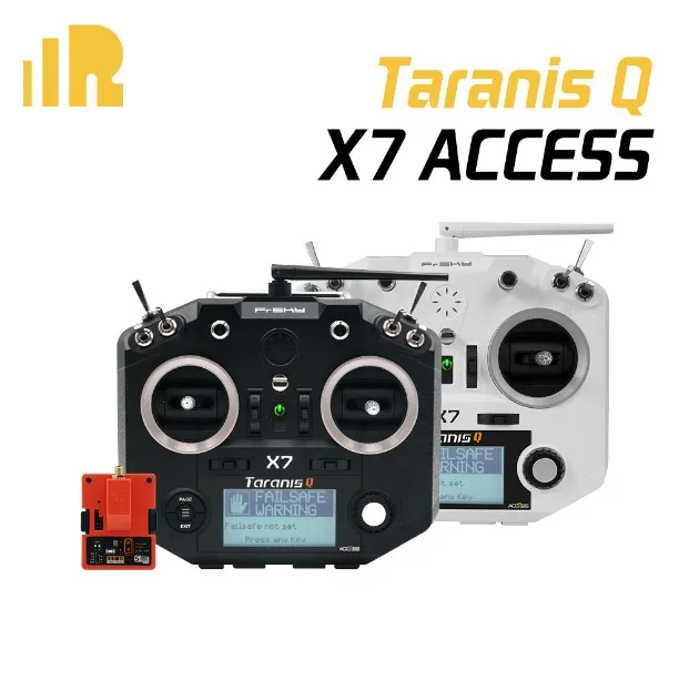 

FrSky ACCESS Taranis Q X7 Transmitter 2.4G 16CH Mode 2 White Black International Version for FPV RC Drone Quadcopter Spare Parts