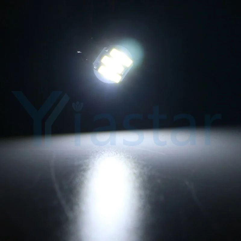 Yiastar 500 шт./лот T10 194 168 7014 3SMD PCB автомобильные 3 светодиодные фонари заднего хода