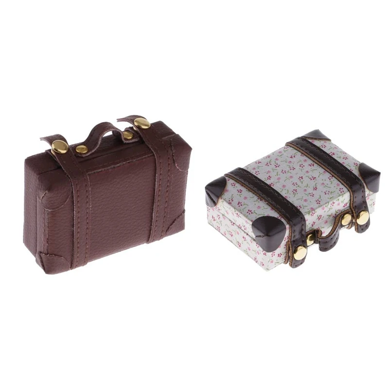 1:6 Кукольный дом багаж мини Креативный портативный Багаж Мини Diy аксессуары для