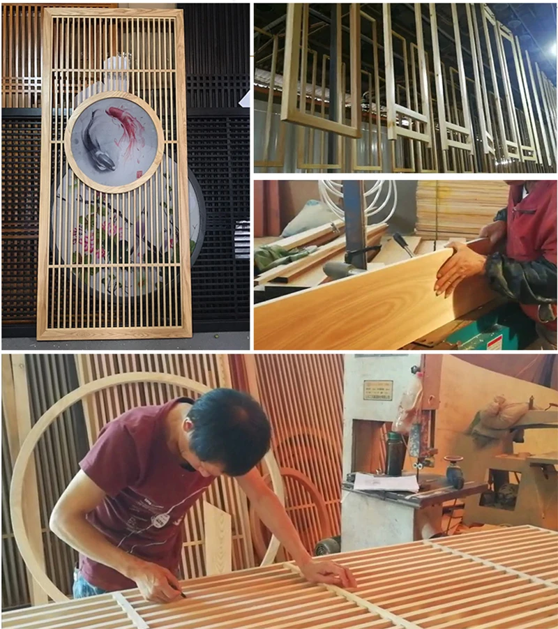 Твердая древесина экран офисные перегородки сидя номера крыльцо аппарат