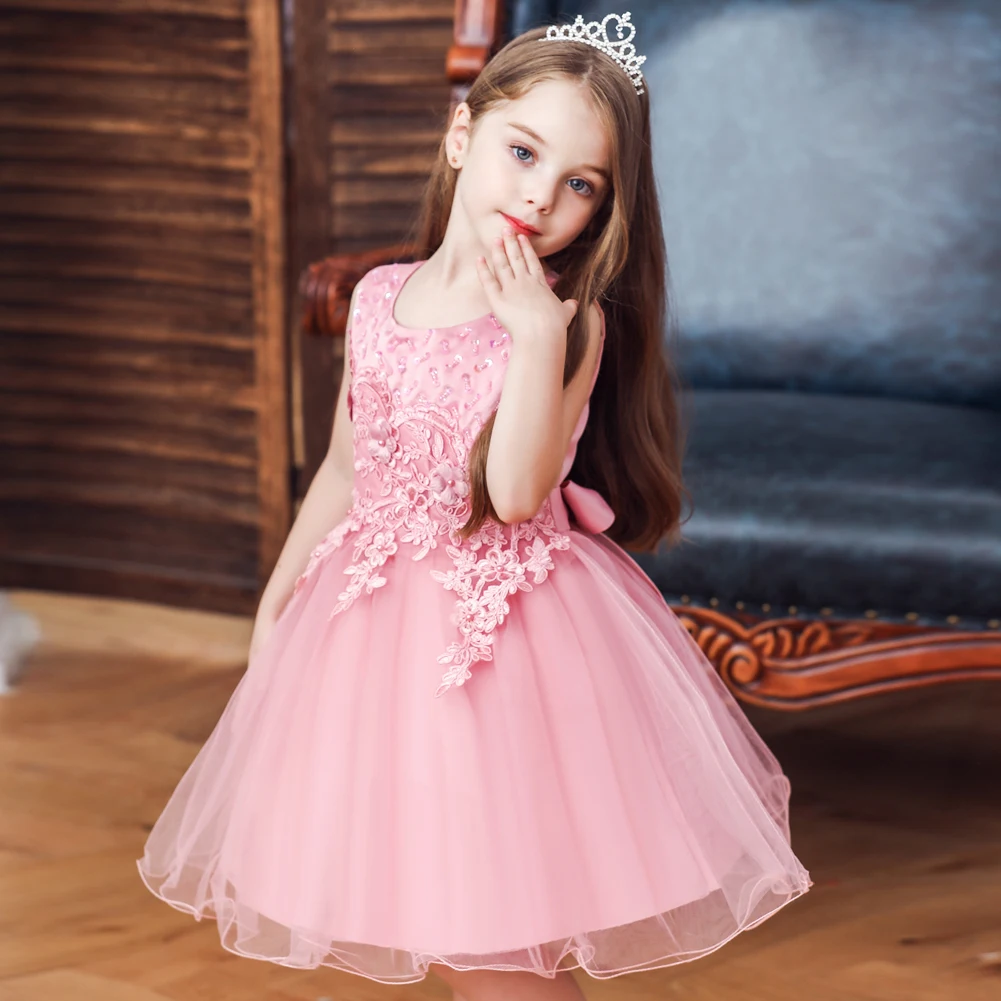 Vgiee/платье принцессы для девочек детские Вечерние платья на свадьбу день