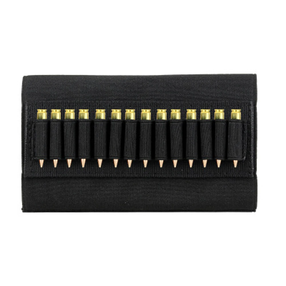 

14 bullets Rifle ammunition 5.56 bullet bag carrier holder rear Stock cartridge bag For quick access to the shells