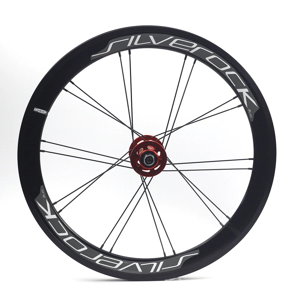 

SILVEROCK Aluminum SR40 406 451 20" 1 1/8" Wheel Disc Brake Hubs For Folding Fnhon Blast NEO FIT Bicycle Wheelset