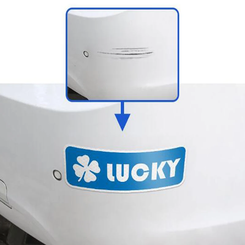 Мультяшные Счастливые листья дневной хвост отражающая предупреждающая лента