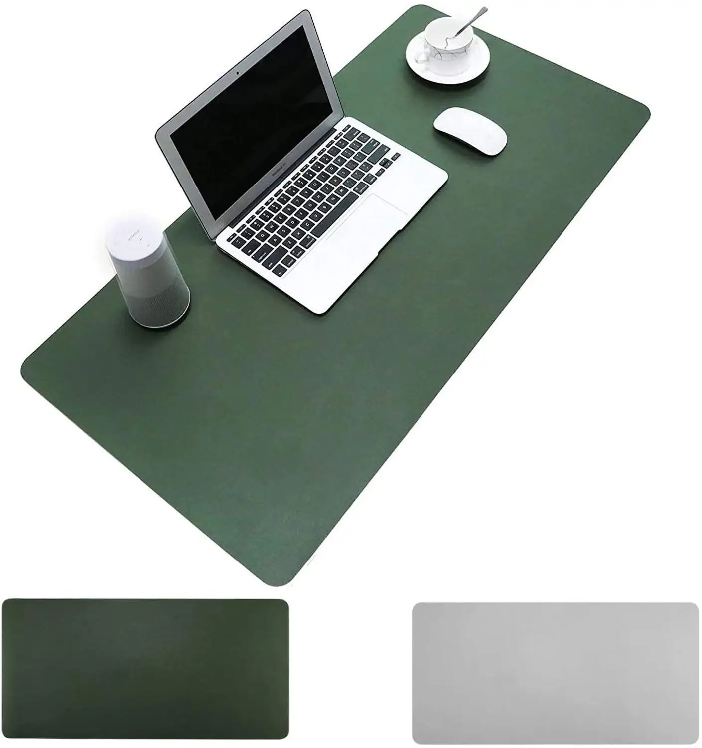 

Double-Side Portable Large Mouse Pad Gamer Waterproof PU Leather Desk Mat Computer Mousepad Keyboard Table Cover for
